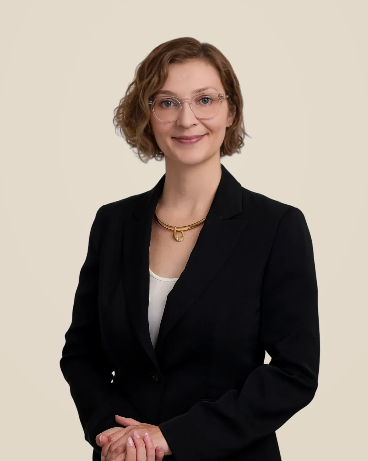 Jacquelyn A. Thomas, attorney, in a black suit